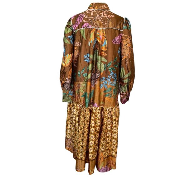 Oversized Tiered Midi Dress - Picture 2 of 11